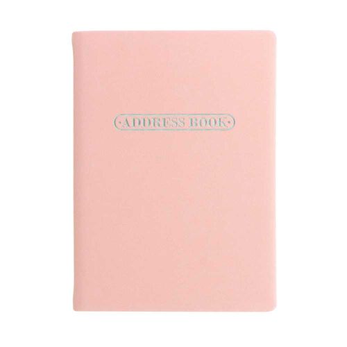 Letts of London Pastel A6 Address Book - Peach